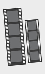 simple film strip icon design