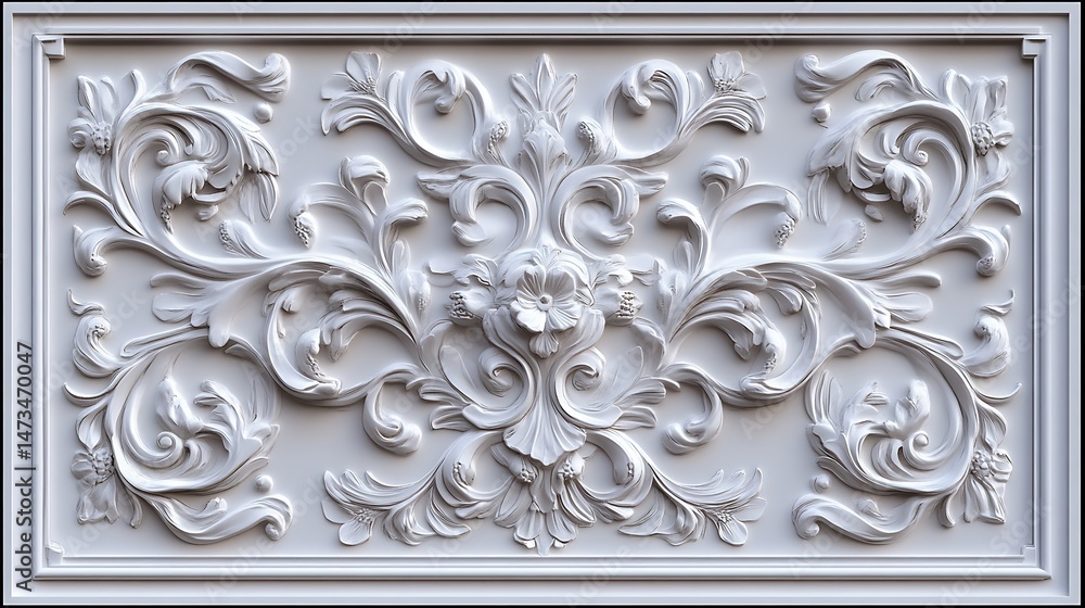 Poster a high-resolution white background with a clean border on all sides, featuring intricate details, id
