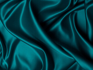 Obraz premium green satin background