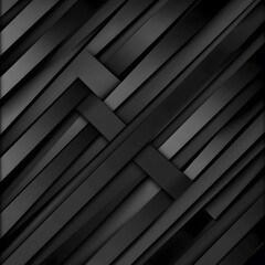 Obraz premium Abstract Black Diagonal Stripes Geometric Pattern Background