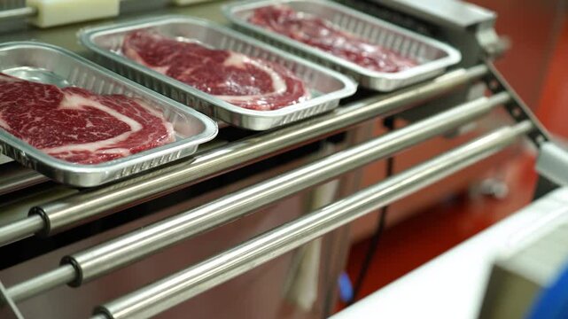 Automated meat packing system