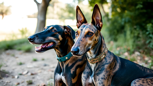 galgo in compagnia