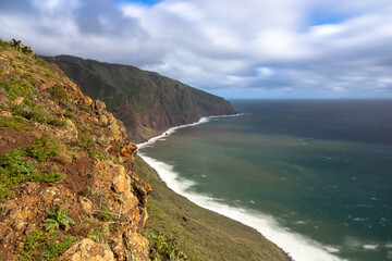 Steilküste am Ponto do Pargo, Madeira