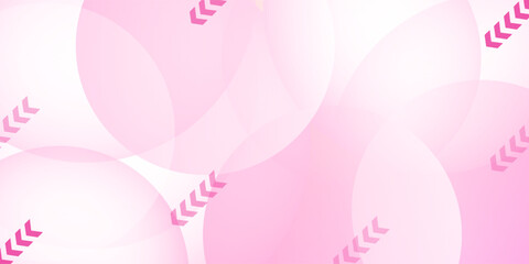 Minimalist banner background, pastel colorful, pink and yellow gradations. Circle effect style geometric, abstract background.