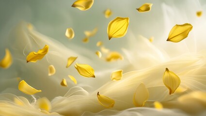 yellow leaves background