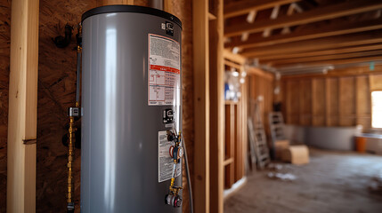 Water Heater Installation in Unfinished Basement