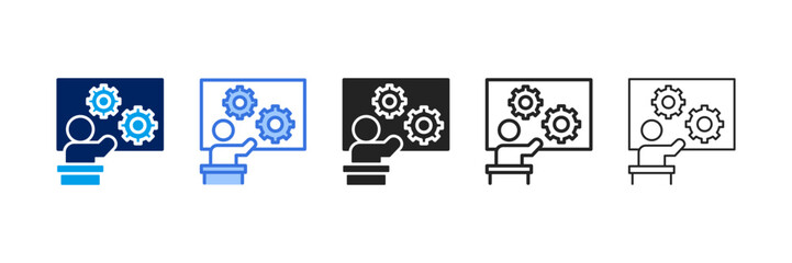 Workshop  Icon Set Different Style Collection