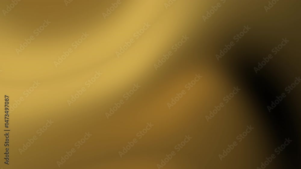 Poster a soft golden gradient with a smooth transition to dark, creating an abstract background.