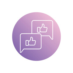 Feedback  icon vector stock illustration