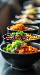 Diverse Asian Bowls