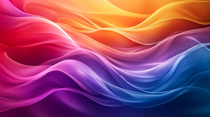Fototapeta premium Abstract background with waves, abstract colorful background, background with vibrant colors
