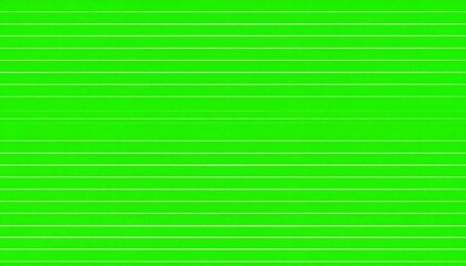 Obraz premium Lined paper with green background