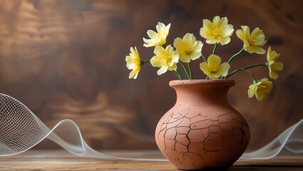 vase with flowers