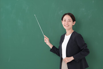 教師　講師　先生　黒板