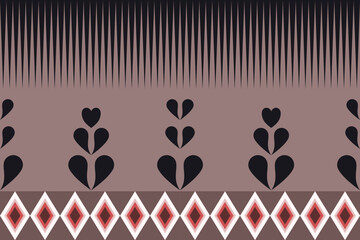 vector illustration of an abstract floral background