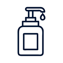 Liquid Soap Pump Dispenser Icon Design