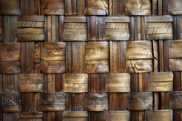 woven bamboo background