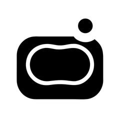 Facial Soap Bar Skincare Icon Design