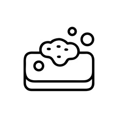 Facial Soap Bar Skincare Icon Design
