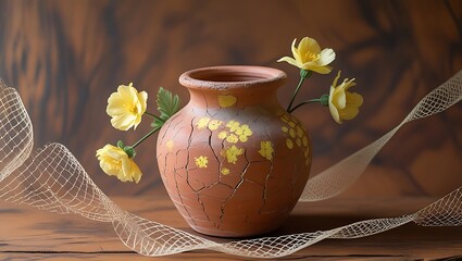still life with flowers
