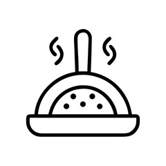 Pizza Oven with Chimney Icon Design
