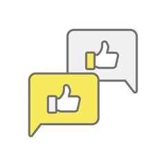 Feedback  icon vector stock illustration