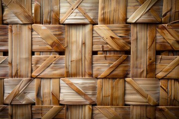 woven bamboo background