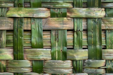 woven bamboo background