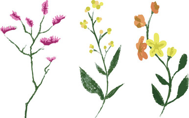 おしゃれな花3点セット