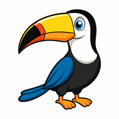 toucan bird vector illustration