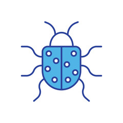 Bug Reporting icon vector stock illustration