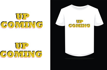 Creative t-shirt design featuring bold vintage typography with a distressed retro aesthetic. Perfect for streetwear fashion, casual wear, or print-on-demand apparel. 