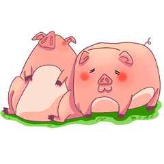 pig animal farm agriculture  graphic