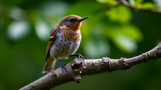 Accenteur Mouchet sur une branche