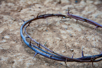 The sharp thorns of this crown tell the story of love shown through unimaginable suffering on the...
