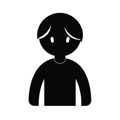 add user black silhouette