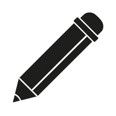 edit pencil black silhouette