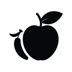 fruit apple banana or strawberry