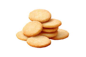 Sweet Sugar Cookies Stack Delicious Treat Bakery