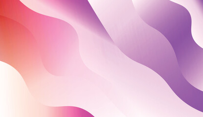 Wavy Background. For Futuristic Ad, Booklets. Vector Illustration with Color Gradient.