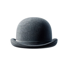 Classic Grey Bowler Hat  A Timeless Headwear Icon