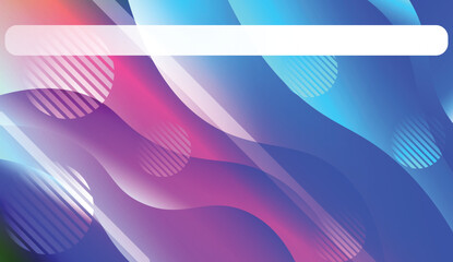 Abstract Shiny Waves, Lines, Circle, Space for Text. For Flyer, Brochure, Booklet And Websites Design Vector Illustration