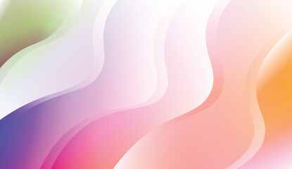 Abstract Background With Dynamic Effect. For Futuristic Ad, Booklets. Vector Illustration with Color Gradient.