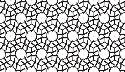 New elegant background with curved line in triangular style. Vector. Black, White. Smart business design.