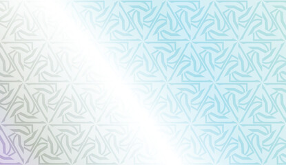 Decorative pattern with geometric ornament. Vector illustration. For fashion print, scrapbooking page, flyer design. Gradient color