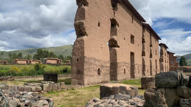 Raqchi is an Inca archaeological site located in the Cusco Region