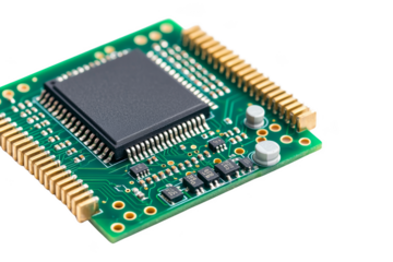 Circuit board technology innovation electronics lab product photography controlled environment close-up view future design concepts