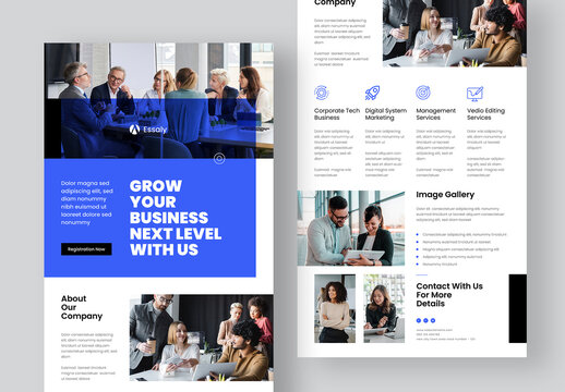 Business Email Newsletter Template