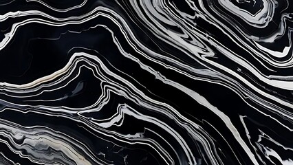 Obraz premium black abstract onyx marble background