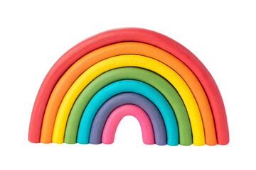 Obraz premium rainbow colored plasticine